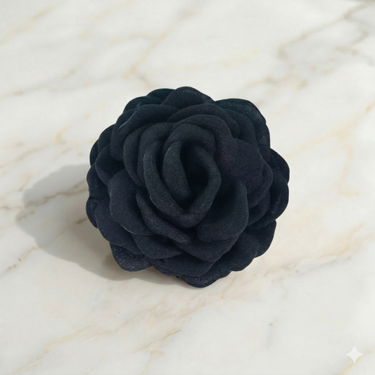 NAMISO - Hana Rose -  hårklemme - Sort (12 cm.)