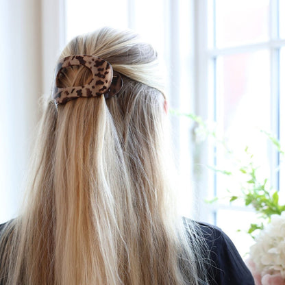 Namiso - Sora - hårklemme - Beige Leo