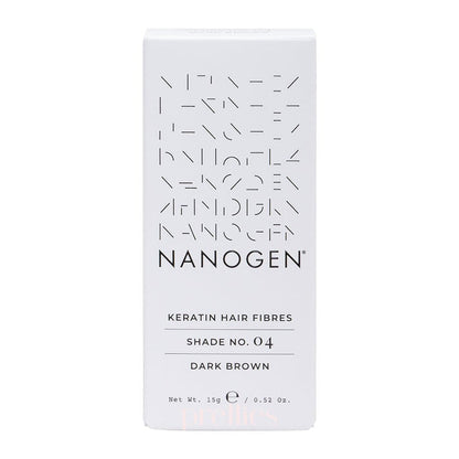 NANOGEN Keratin Hair Fibres (Shade No.04 Dark Brown) 15g