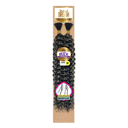 Royal Imex Hb Water Bulk 18 inch hair curly braids for boho loc hairstyles