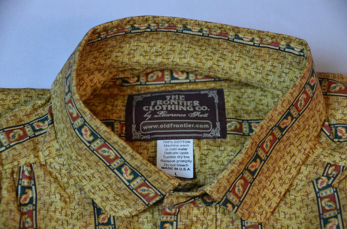 Navajo Stripe Tan Victorian Shirt