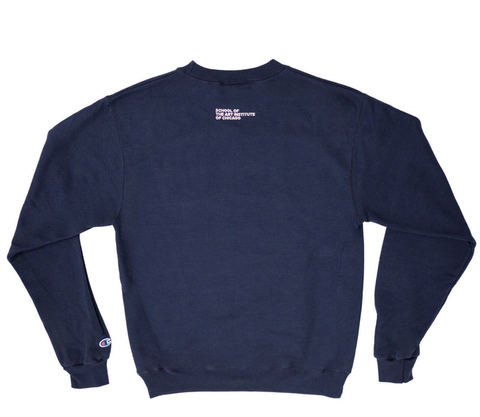 Navy Champion Collegiate Crewneck