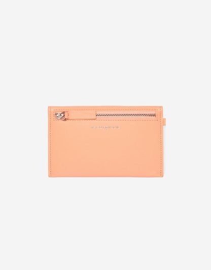 NECK ENVELOPE WALLET PEACH