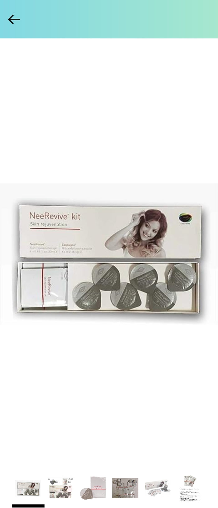 Nee Revive OxyGeneo Skin Rejuvenation Machine Kits with Oxygen Facial Care Capsules - SD Cosmetics Care