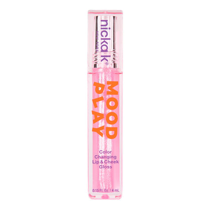 Nicka K Mood Play Color Changing Lip & Cheek Gloss 0.15oz/ 4ml