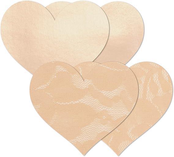 Nippies Size B Caramel Heart Nipple Covers