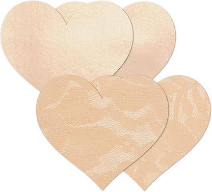 Nippies Size B Caramel Heart Nipple Covers