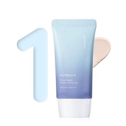 Numbuzin No.1 Pure Glass Clean Tone Up SPF50+ PA++++ 50 mL