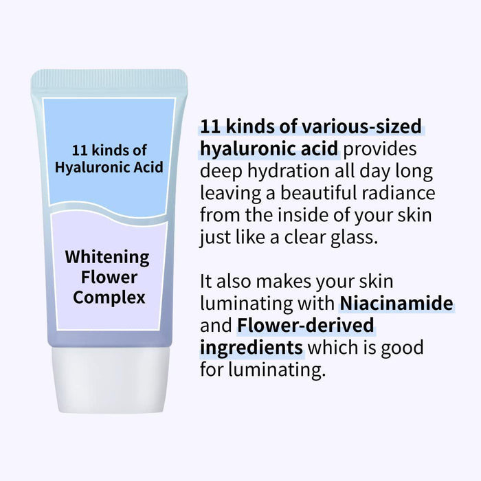Numbuzin No.1 Pure Glass Clean Tone Up SPF50+ PA++++ 50 mL