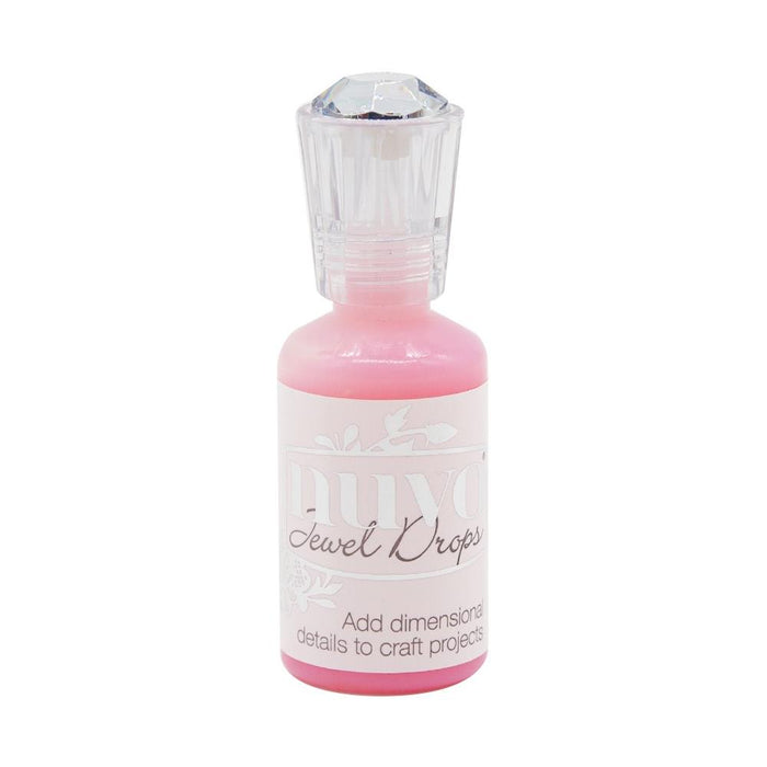 Nuvo-Jewel Drops. Add dimensional translucent tints to your paper craft projects! This package contains 30ml/1oz of jewel drops. Comes in a variety of colors. Each sold separately. Available at Embellish Away located in Bowmanville Ontario Canada. Pink Aura