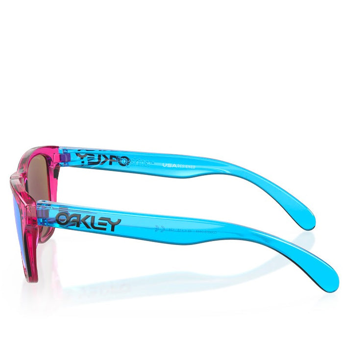 OAKLEY FROGSKINS XXS ACID PINK W/ PRIZM SAPPHIRE