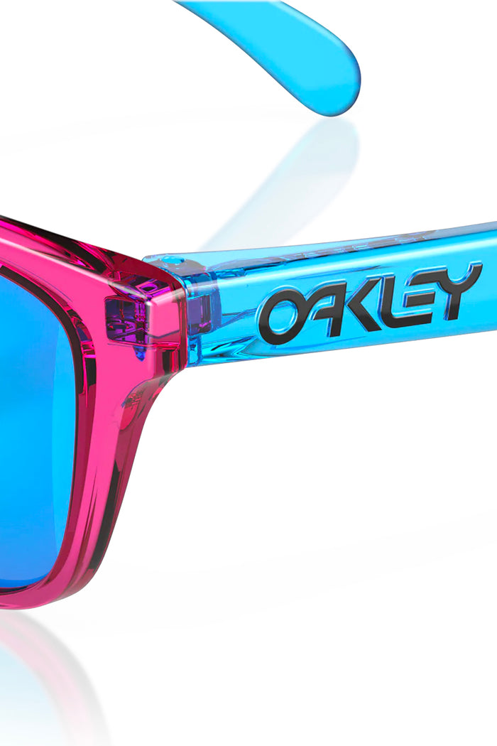 OAKLEY FROGSKINS XXS ACID PINK W/ PRIZM SAPPHIRE