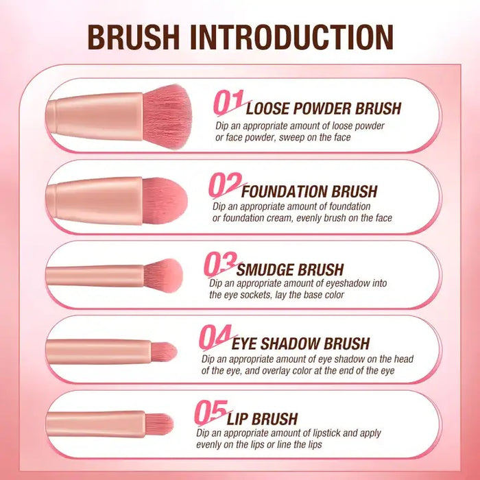 O.TWO.O MINI MAKEUP BRUSH SET