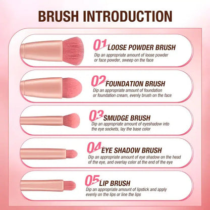 O.TWO.O MINI MAKEUP BRUSH SET