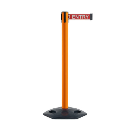 ORANGE / Red with "CAUTION - DO NOT ENTER" White Letters
