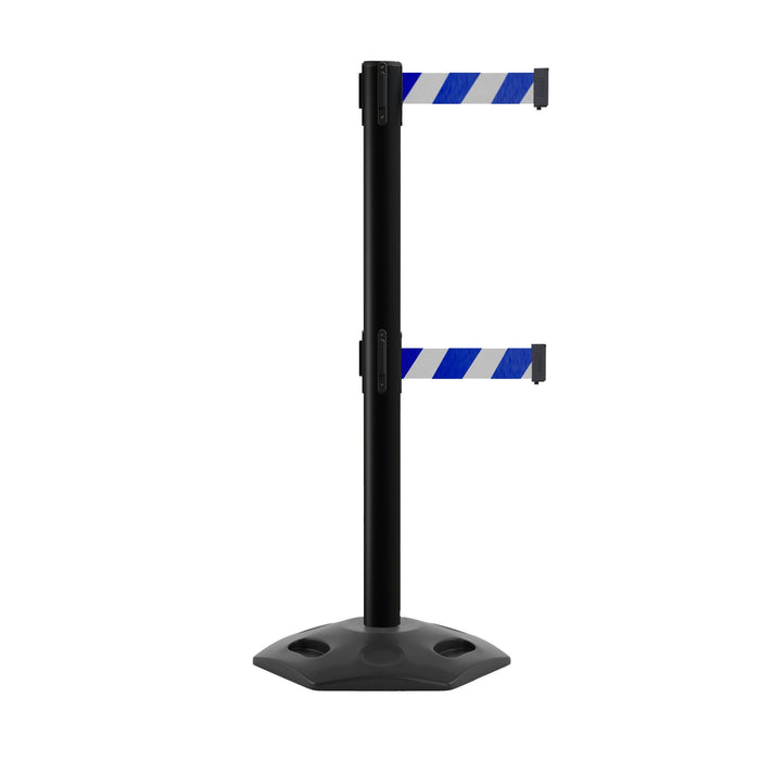 7.5 FT. / Blue and White Diagonal