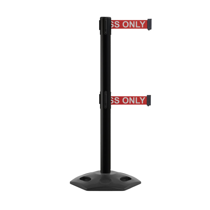 7.5 FT. / Red with "AUTHORIZED ACCESS ONLY" White Letters