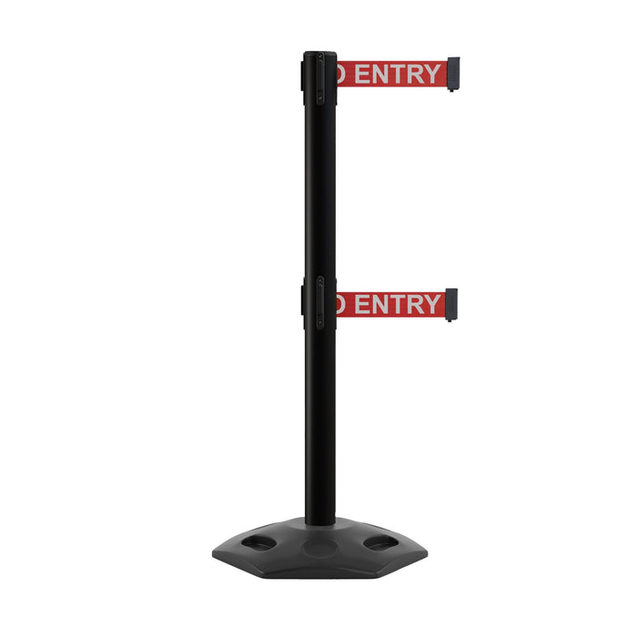 7.5 FT. / Red with "NO ENTRY" White Letters