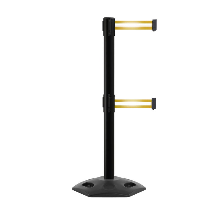 7.5 FT. / Yellow with Horizontal Reflective Stripe