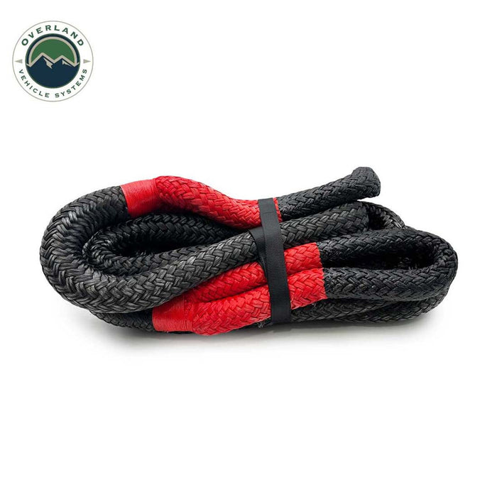 Overland Vehicle Systems Brute Kinetic Recovery Rope w/ Storage Bag