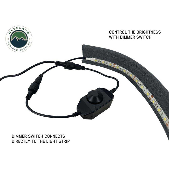 Overland Vehicle Systems Flexible 47" LED Light For Roof Top Tent/Awning