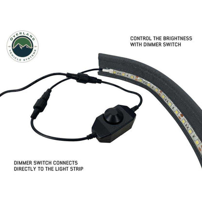 Overland Vehicle Systems Flexible 47" LED Light For Roof Top Tent/Awning