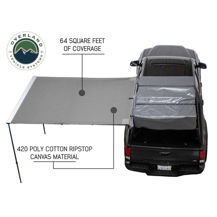 Overland Vehicle Systems HD Nomadic 2.0 Awning 6.5'