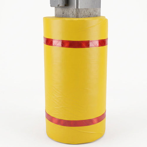 Padded Parking Lot Column Wrap