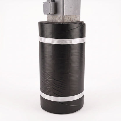 Padded Parking Lot Column Wrap