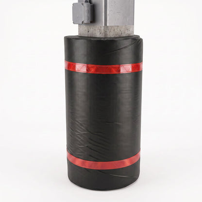 Padded Parking Lot Column Wrap