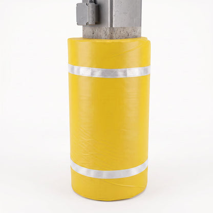 Padded Parking Lot Column Wrap