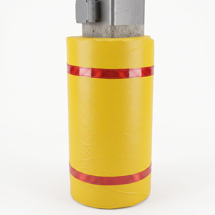 Padded Parking Lot Column Wrap