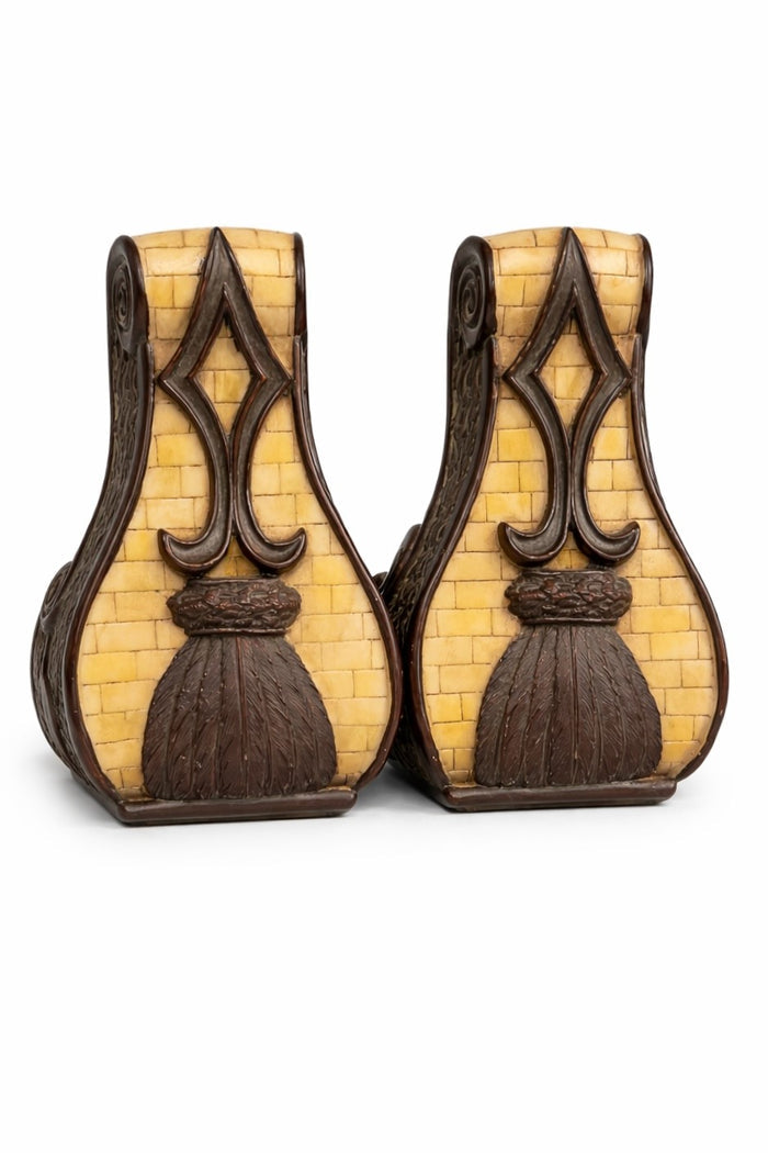 Pair of Acanthus Style Bookends