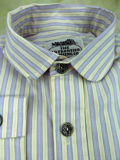 Pale Lavender Stripe Men's Dakota Shirt