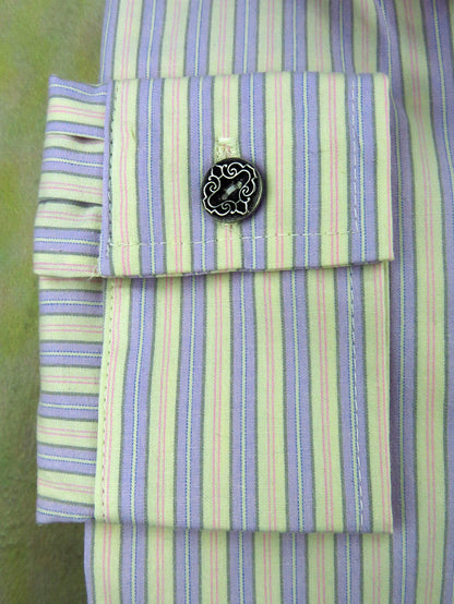 Pale Lavender Stripe Men's Dakota Shirt