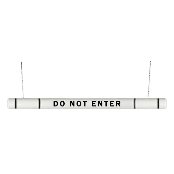 Parking Lot Clearance Bar Kit - DO NOT ENTER - Crowd Control Warehouse