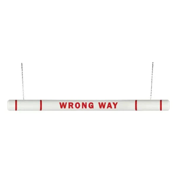 Parking Lot Clearance Bar Kit - WRONG WAY - Crowd Control Warehouse