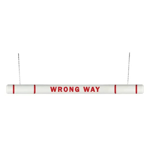Parking Lot Clearance Bar Kit - WRONG WAY - Crowd Control Warehouse