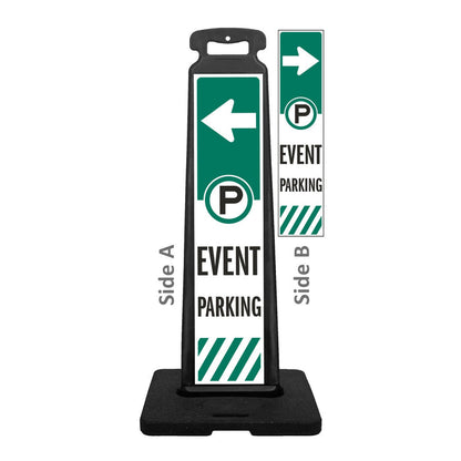 Parking Vertical Panel Sign - Crowd Control Warehouse