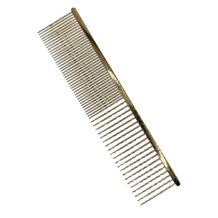 Pawfection Professional Coarse/Fine Titanium Comb 7"