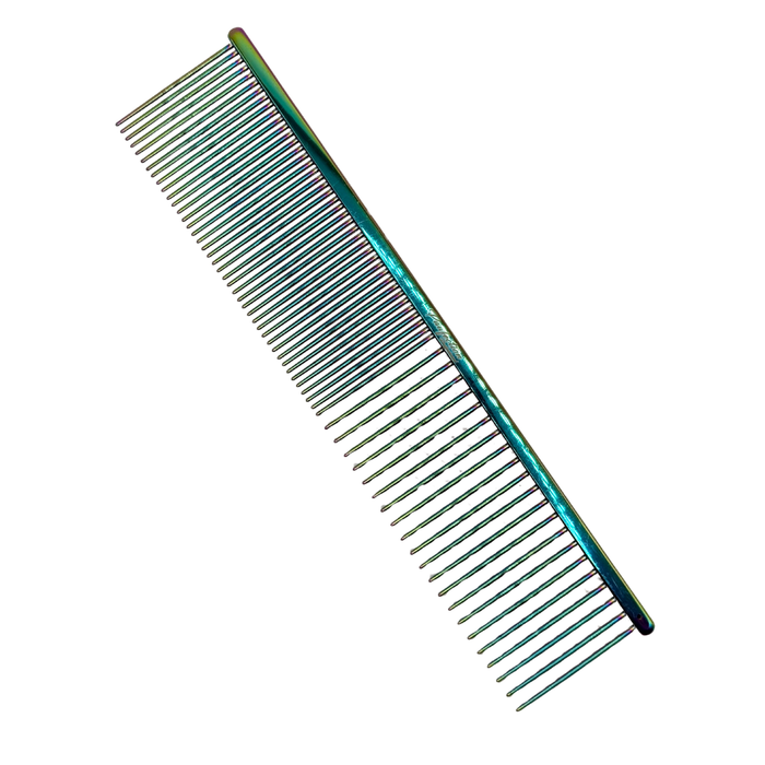 Pawfection Professional Coarse/Fine Titanium Comb 7"