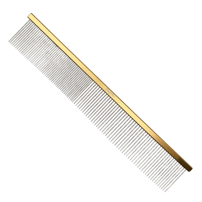 Pawfection Professional Gold Wave Comb 8.75"