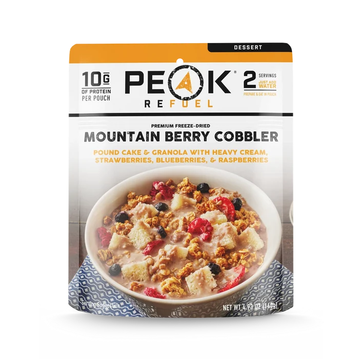 MOUNTAIN BERRY COBBLER / YES