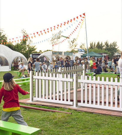 Picket Event Fence Panel - Montour Line - Crowd Control Warehouse