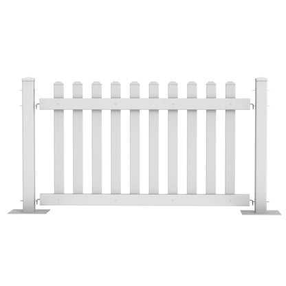 Picket Event Fence Panel Kit - Montour Line - Crowd Control Warehouse