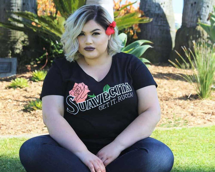Pink Thorn Plus Size Tee - Lifestyle