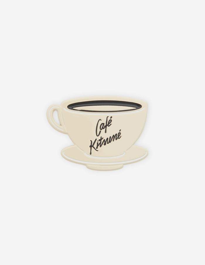 Pins Cafe Kitsune Cup Latte