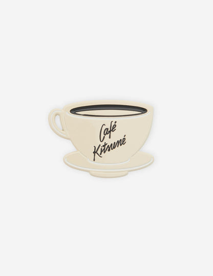 Pins Cafe Kitsune Cup Latte