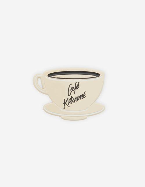 Pins Cafe Kitsune Cup Latte