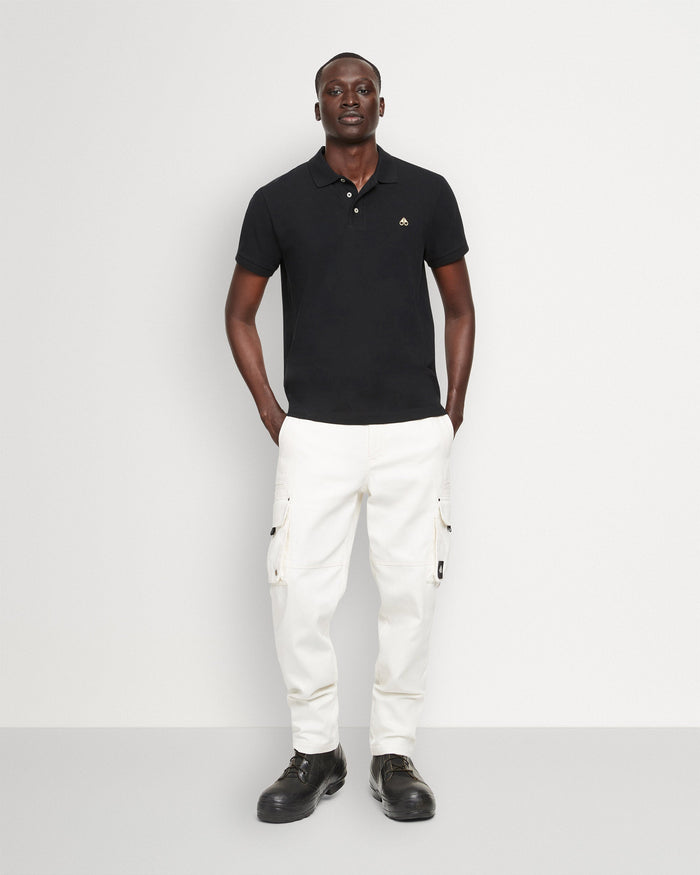 Pique Polo Black